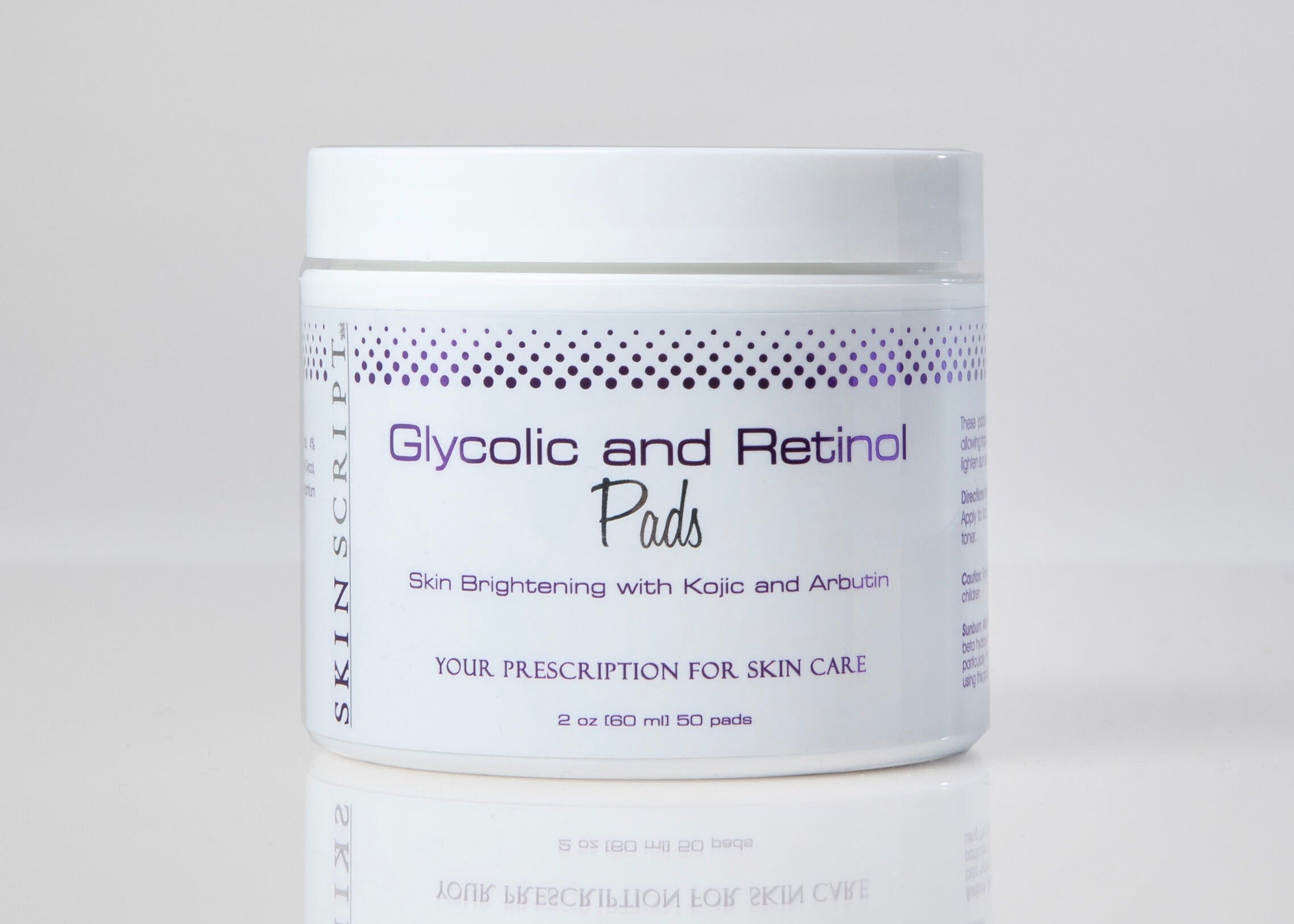 Skin Script Glycolic and Retinol Pads